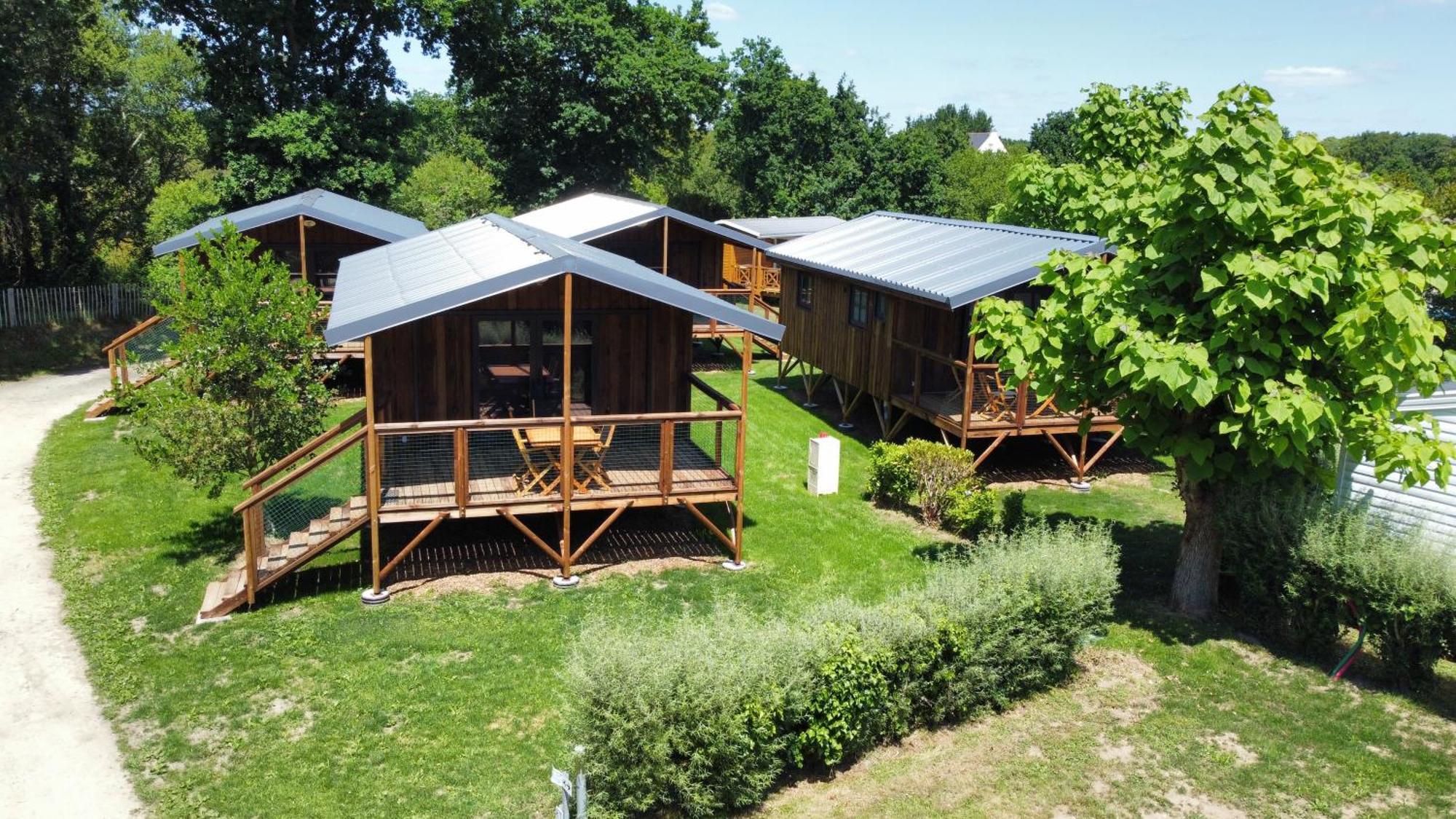 Camping De La Plage De Cleut-Rouz フエナン エクステリア 写真